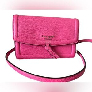 Kate Spade NY Knot Hot Pink Crossbody Bag